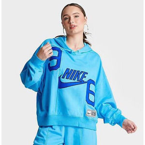 NIKE Women's NSW 🔥Circa 96 Fleece Hoodie🔥 Size XL DV8086-416 NWT Retail $130